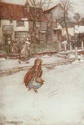 「リップヴァンウィンクル」からの新年のケーキ、ワシントンアーヴィング（1783-1859）、1905